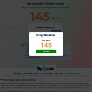 space clicker